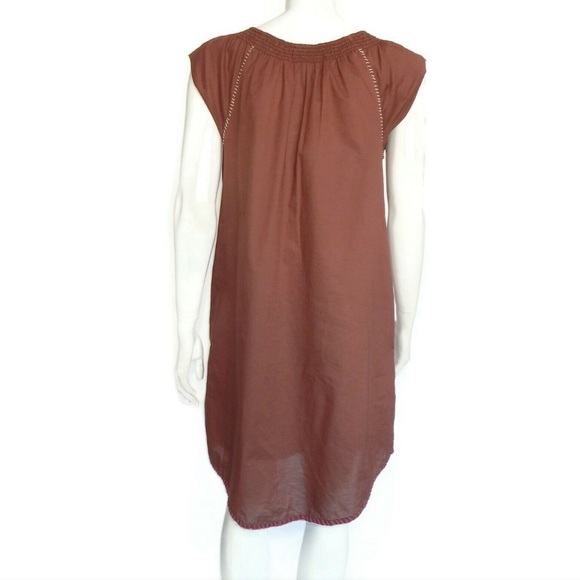 EUC Anthropologie Maeve Embroidered Dress - Sz 0 - Picture 5 of 7